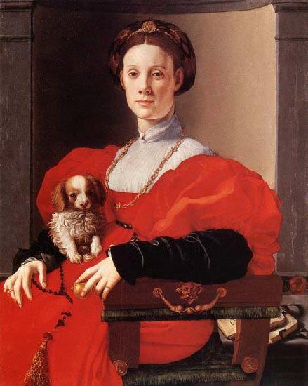Pontormo, Jacopo Portrait of a Lady in Red Germany oil painting art